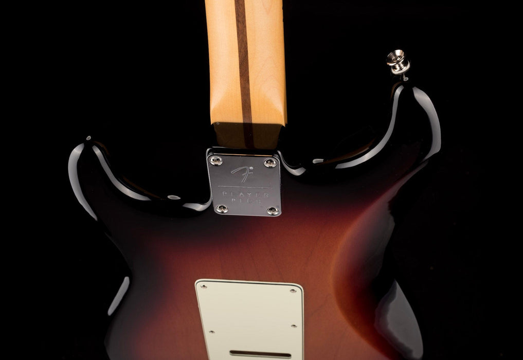 Used Fender Player Plus Stratocaster Maple Fingerboard 3-Color Sunburst with Gig Bag