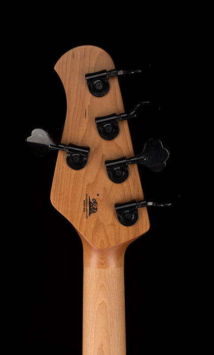 vErnie Ball Music Man StingRay Special 5 HH Speed Blue Roasted Maple With Case