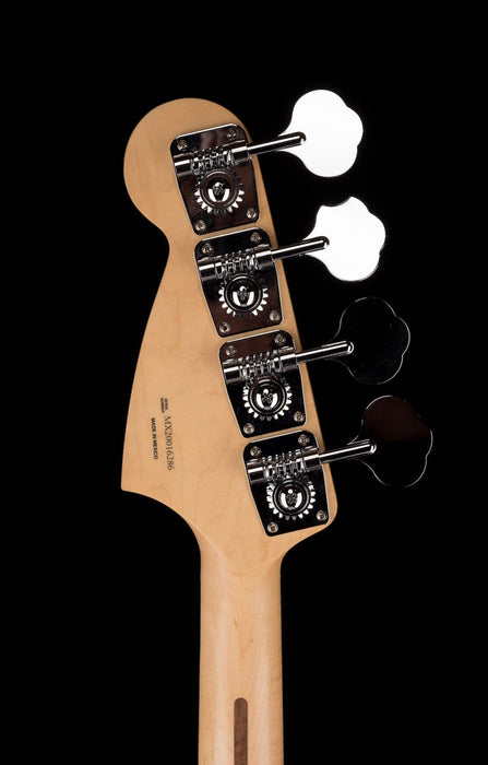 Used Fender Player Mustang Bass PJ Pau Ferro Aged Natural with Gig Bag