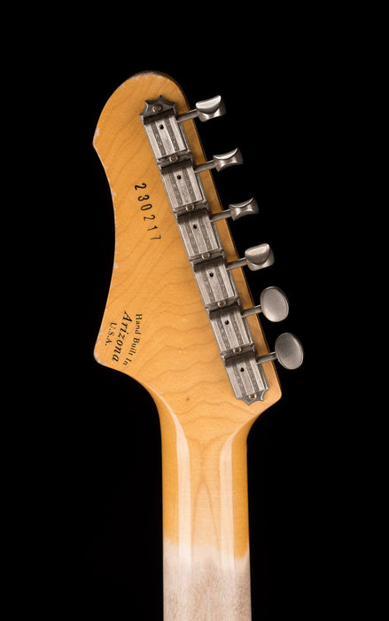 Fano Oltre JM6 Medium Distress Faded Tea Burst with Gig Bag
