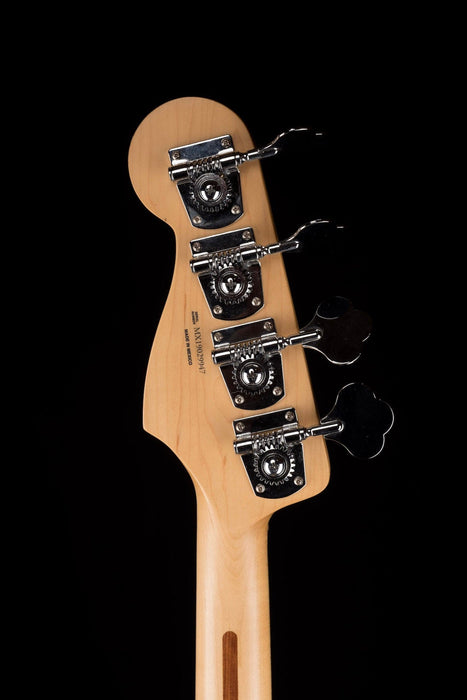 Used 2019 Fender Player Jazz Bass Modded Silver With Gig Bag