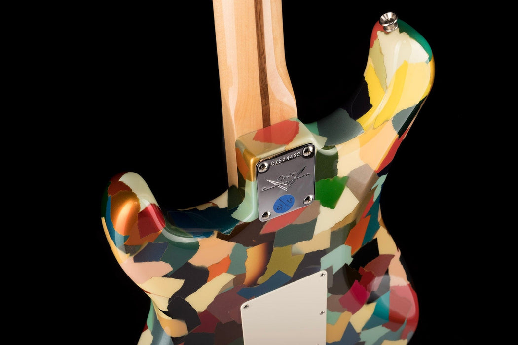 Pre-Owned Fender Custom Shop Masterbuilt Dale Wilson Active Clown Patch Strat Electric Guitar
