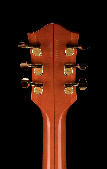 Used 2017 Gretsch G6620TFM Nashville Orange Flame with OHSC