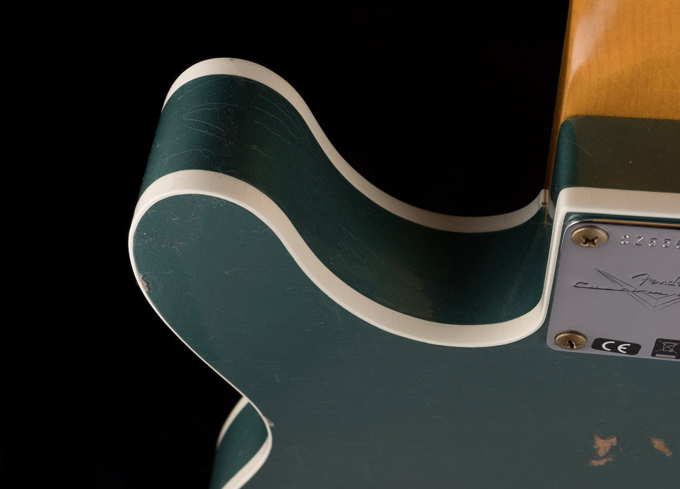Fender Custom Shop 1965 Telecaster Custom Relic Faded Aged Sherwood Green Metallic