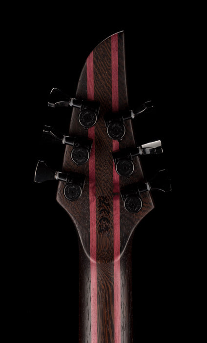 Mayones Duvell Elite 6 Trans Black Burst Electric Guitar With Hybrid Soft Case