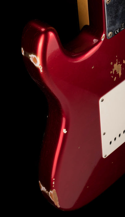 Fender Custom Shop 1963 Stratocaster Relic Mahogany Body Candy Apple Red