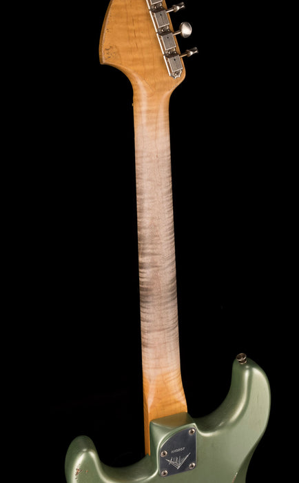 Fender Custom Shop Masterbuilt Andy Hicks 1967 Stratocaster HSS Journeyman Relic Lime Gold