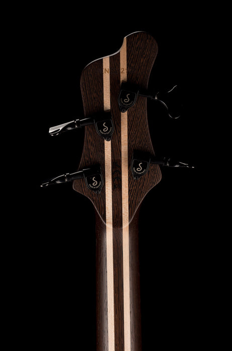 Mayones Viking 4 String Bass Guitar Dirty Ash Purple Horizon