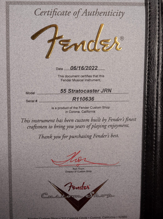Fender Custom Shop Bonetone 1955 Stratocaster Journeyman Relic 2-Tone Sunburst