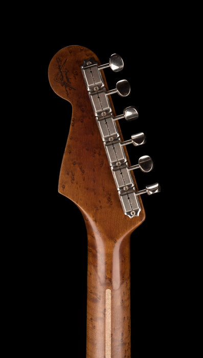 Fender Custom Shop Roasted 1956 Stratocaster Relic Faded Sonic Blue With Case