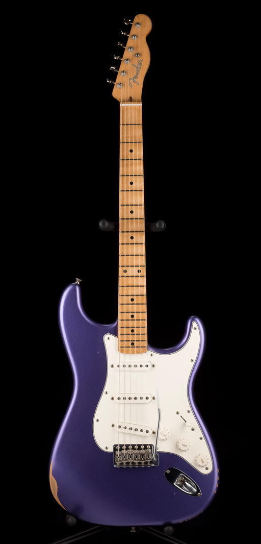 Used 2021 Fender Limited Edition Vintera Road Worn Mischief Maker Stratocaster Metallic Purple with Gig Bag