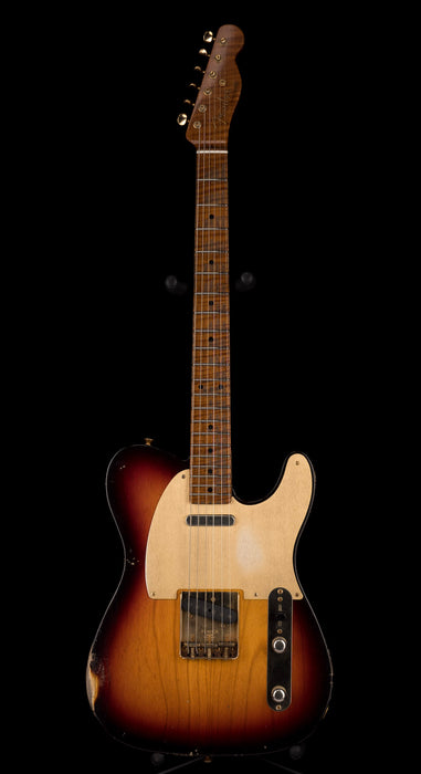 Fender Custom Shop Masterbuilder Apprentice Nick Saccone 50's Tele Relic Chocolate 3-Tone Sunburst