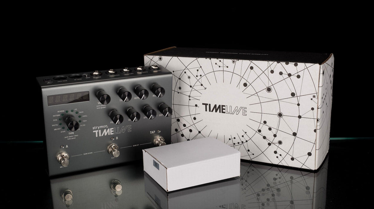 Used Strymon Timeline Multidimensional Delay with Box