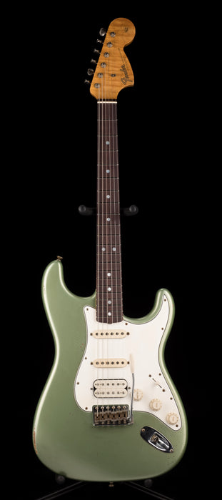 Fender Custom Shop Masterbuilt Andy Hicks 1967 Stratocaster HSS Journeyman Relic Lime Gold