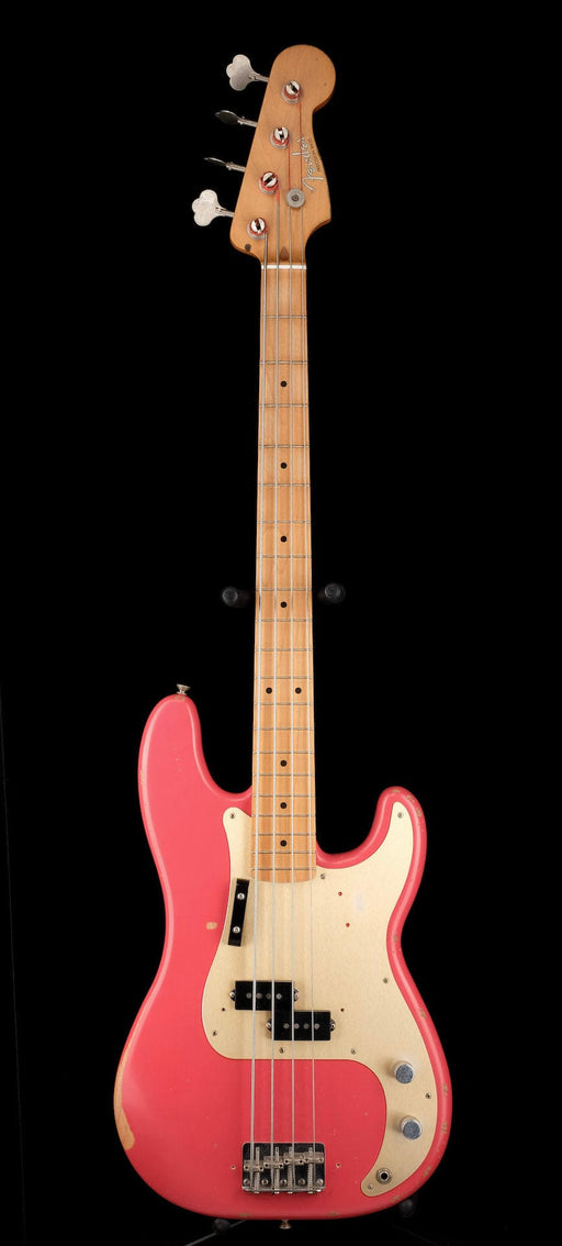 Used Fender Roadworn 50's Precision Bass Fiesta Red with Case