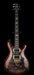 PRS Core Custom 24 Quilted Maple 10 Top Stained Flame Maple Neck Custom Color Charcoal Cherry Burst with Case