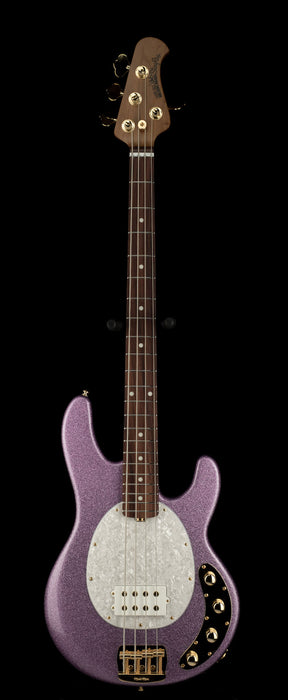 Ernie Ball Music Man StingRay Special Amethyst Sparkle Roasted Maple With Case