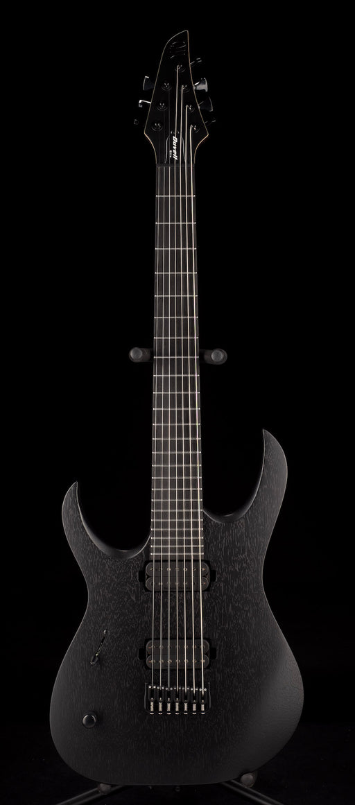 Mayones Duvette BL 7 Left Handed Black Limba Monolith Black Matte Finish
