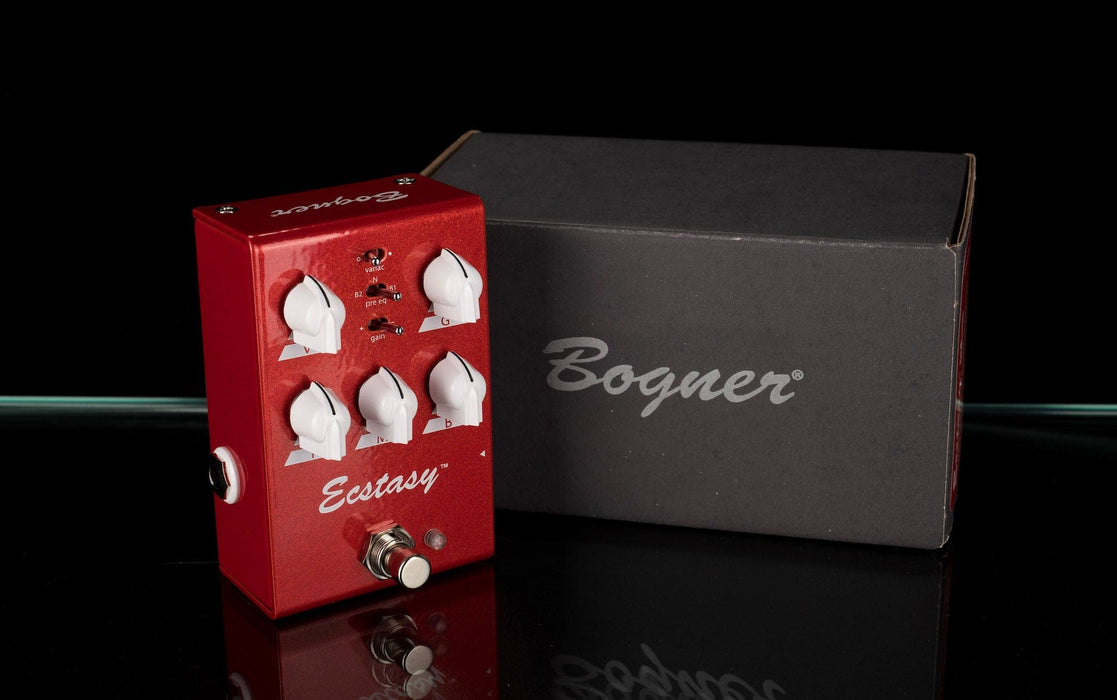Used Bogner Ecstasy Red Mini Overdrive with Box