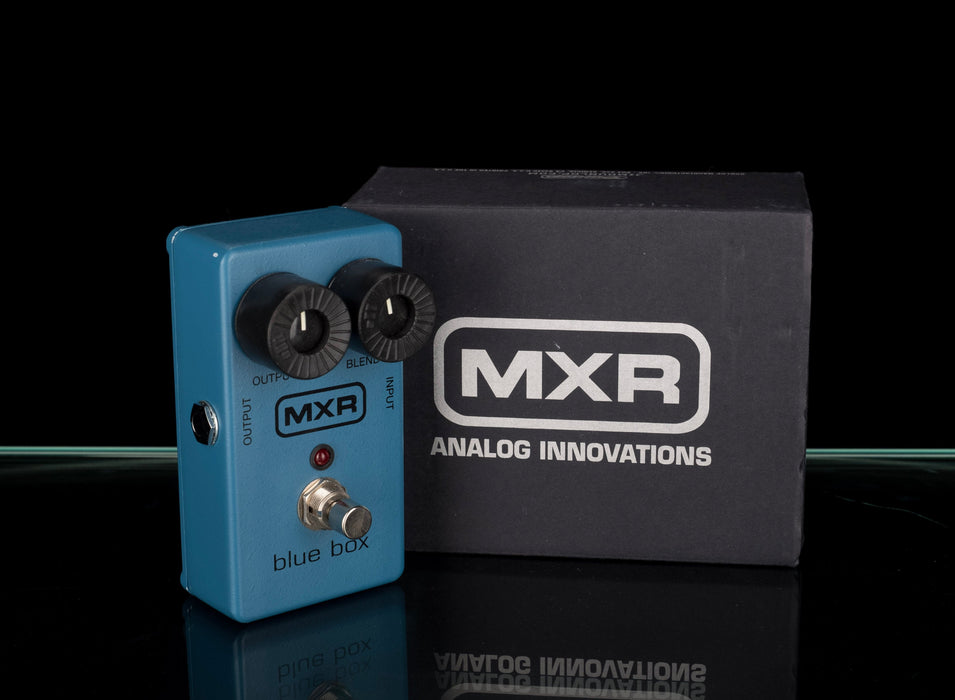 Used MXR M103 Blue Box Octave Fuzz Pedal With Box