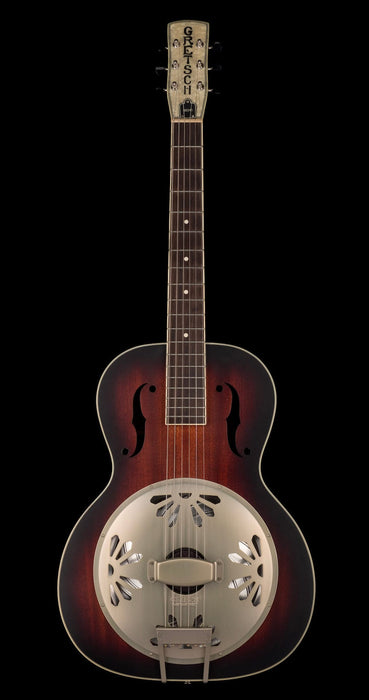 Used Gretsch G9241 Alligator Acoustic-Electric Resonator 2-Tone Sunburst with Case