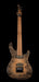 Mayones Regius 4Ever 7 String Baritone 5A Grade Quilted Flame Maple Top Trans Black Feather Finish