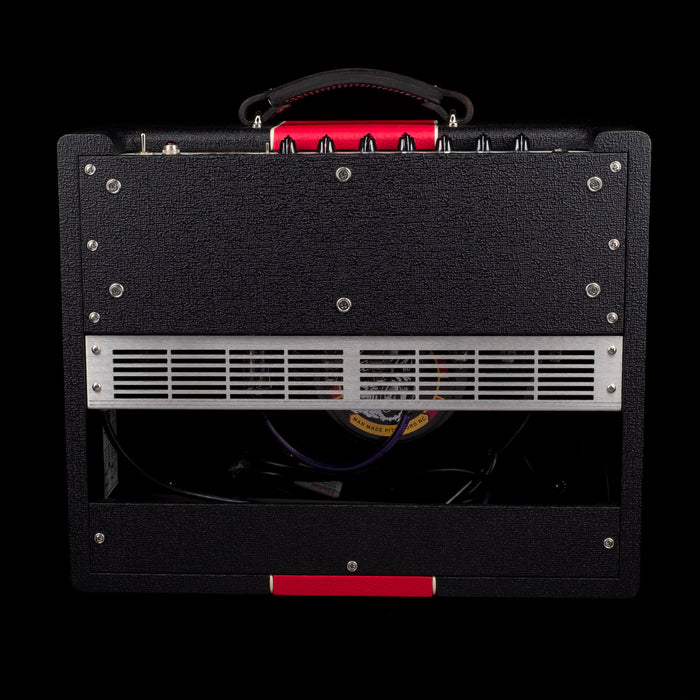 Carr 1x12 Super Bee Black with Red Stripe Tube Guitar Amp Combo