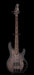 Sterling by Music Man StringRay Ray34 Poplar Burl Top Trans Black Satin
