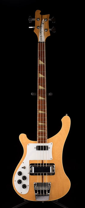 Pre Owned 1974 Rickenbacker 4001 Bass Maple Glo With HSC - Duffy Snowhill