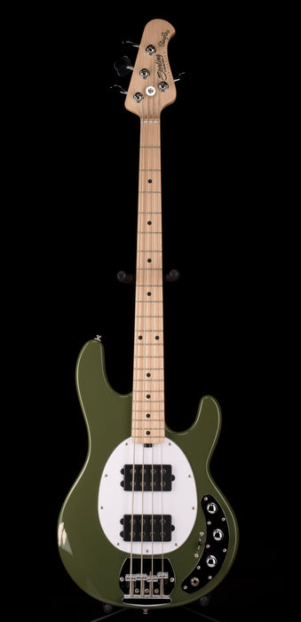 Used Sterling by Music Man SUB Series StingRay HH Bass Olive