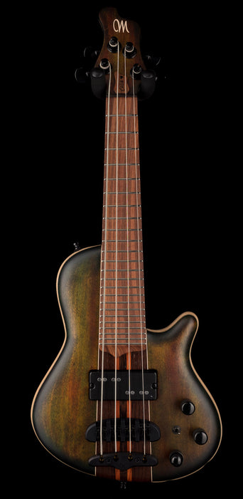 Mayones Cali4 Flame Maple TEW Top Trans Custom Color Matt Finish with Case