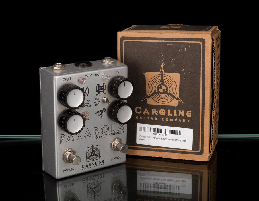 Used Caroline Guitar Company Parabola Solid State Tremolo Pedal with Box