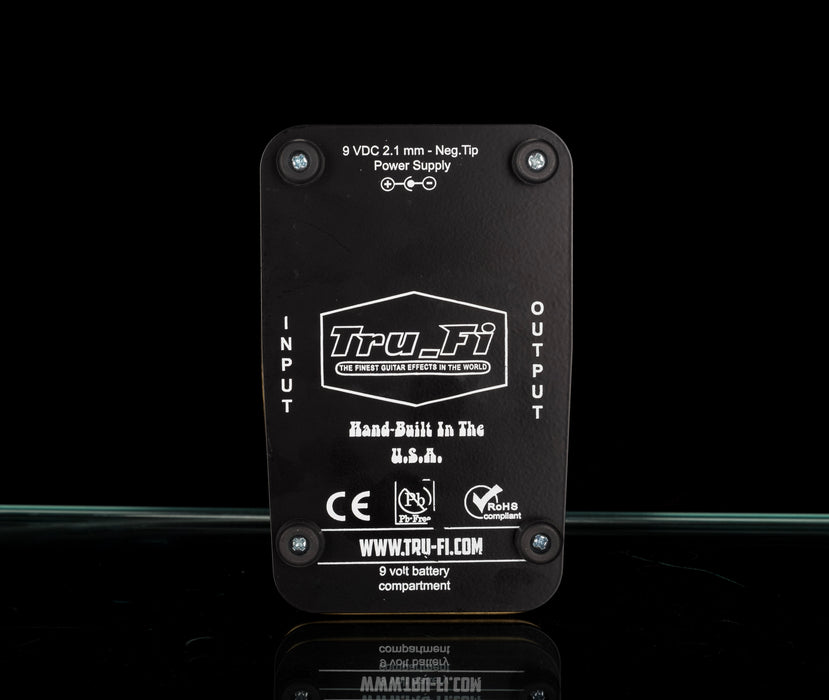 Tru-Fi Rangemaster Treble Boost Guitar Pedal Gold