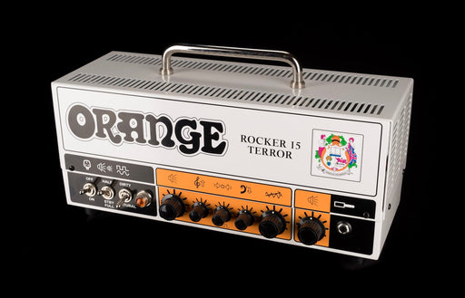 Used Orange Rocker 15 Terror 15-watt 2-channel Tube Guitar Amp Head with Cover