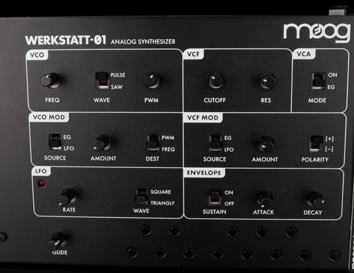 Pre Owned Moog Werkstatt-01 With CV Expander With Original Box