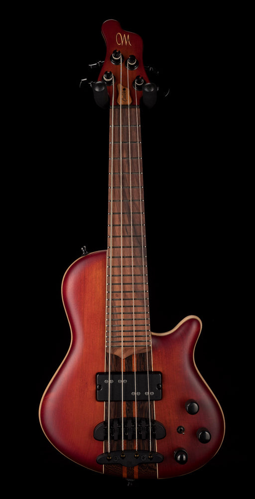 Mayones Cali4 Bass 17.5" Scale Flamed Maple TEW Top/Swamp Ash Body Lightburst Finish with Case