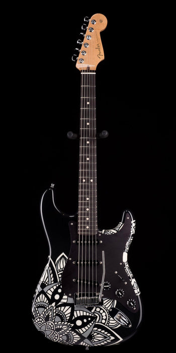 Pre-Owned Fender Custom Shop Masterbuilt Greg Fessler Madison Roy Nightshade Strat Electric Guitar