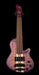Mayones Cali4 Bass 17.5" Scale 3A Quilted Maple Top/Swamp Ash Body Trans L.U.V. Finish with Case