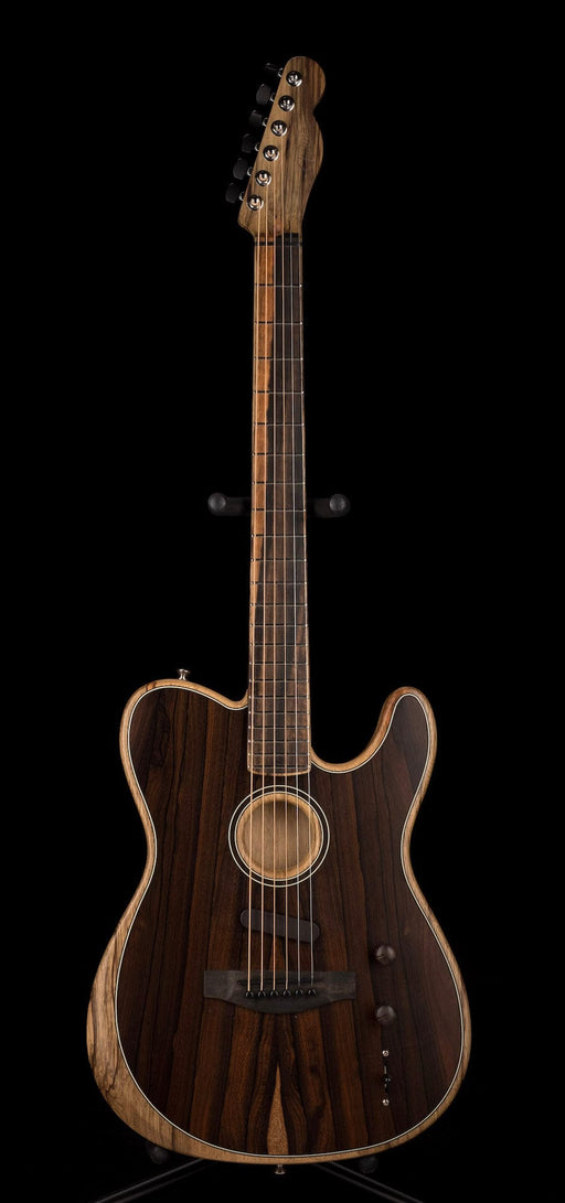Used Fender Limited Edition Exotic Acoustasonic Telecaster Ziricote with OHSC