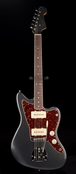Fender Custom Shop 1966 Jazzmaster Deluxe Closet Classic Aged Charcoal Frost Metallic