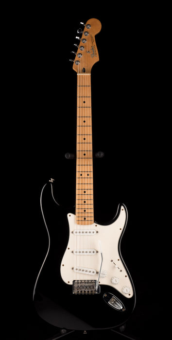 Used 2000 Fender Standard Stratocaster Black Electric Guitar