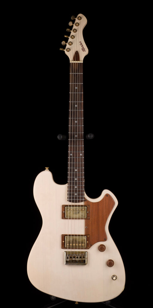 Used Moniker Guitars Texas BBQ 1 of 1 Trans White Electric Guitar with OHSC