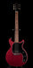 Pre Owned 2014 Gibson Double Cut DC Les Paul Junior Worn Cherry With Gig Bag