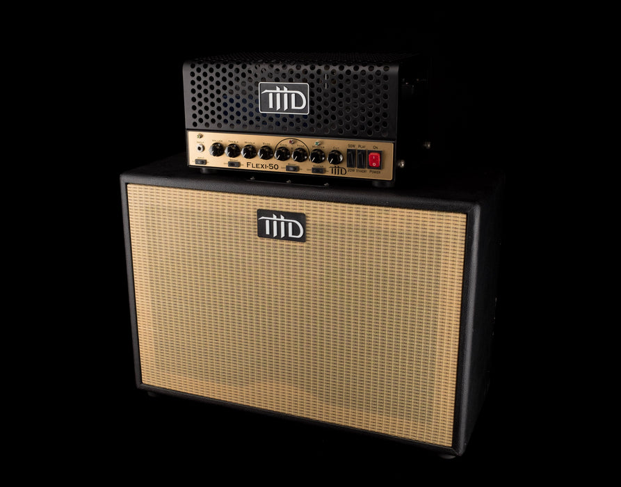 Pre Owned THD Flexi 50 Guitar Amp Head With Matching 2x12" Guitar Amp Cabinet