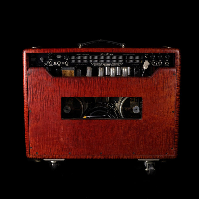 Used Mesa-Boogie Limited Edition Nomad 45 Flame Maple Red Stained 2x12" Tube Guitar Amp Combo With Footswitch