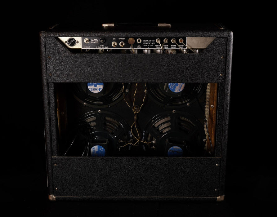 Vintage 1965 Fender 4x10  Blackface Super Reverb Amp