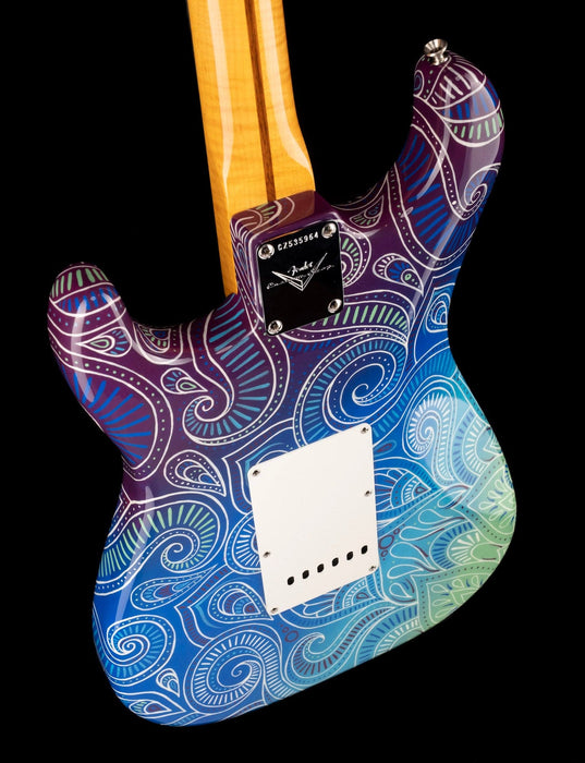 Pre-Owned Fender Custom Shop Masterbuilt Greg Fessler Madison Roy "Mandala Burst" 1968 Stratocaster