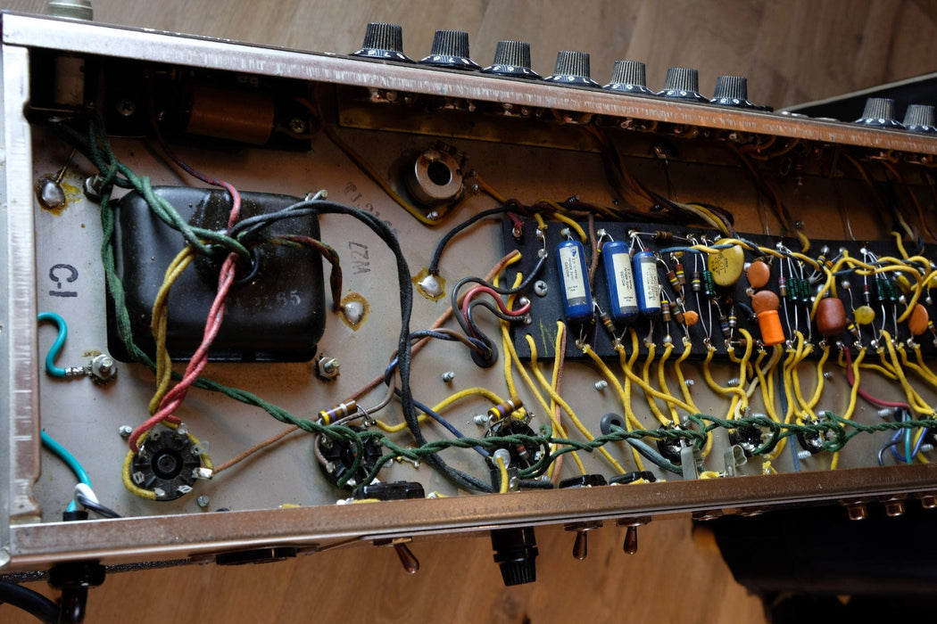 Vintage 1965 Fender 4x10  Blackface Super Reverb Amp