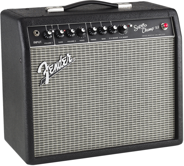 Fender Super Champ X2 15 Watt 6V6 Tube Combo Guitar Amplifier