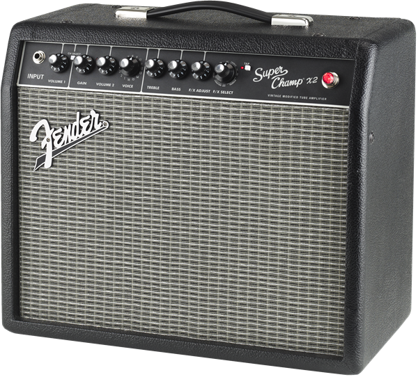 Fender Super Champ X2 15 Watt 6V6 Tube Combo Guitar Amplifier